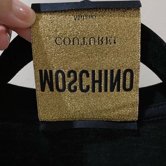 DOUBLE QUESTION MARK T-SHIRT BLACK /WHITE COLOR. All SIZES AVAILABLE - Picture 4 of 4